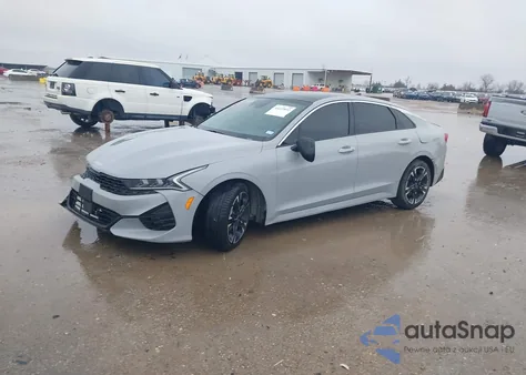 2022 Kia K5 Gt-Line z USA, uszkodzony, nr VIN 5XXG64J25NG113873